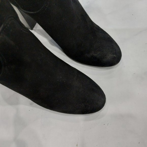Free People Black Suede Dakota Slouch Boots - Picture 4 of 10
